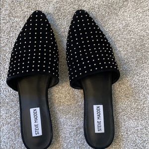 Steve Madden black mules - size 7.5